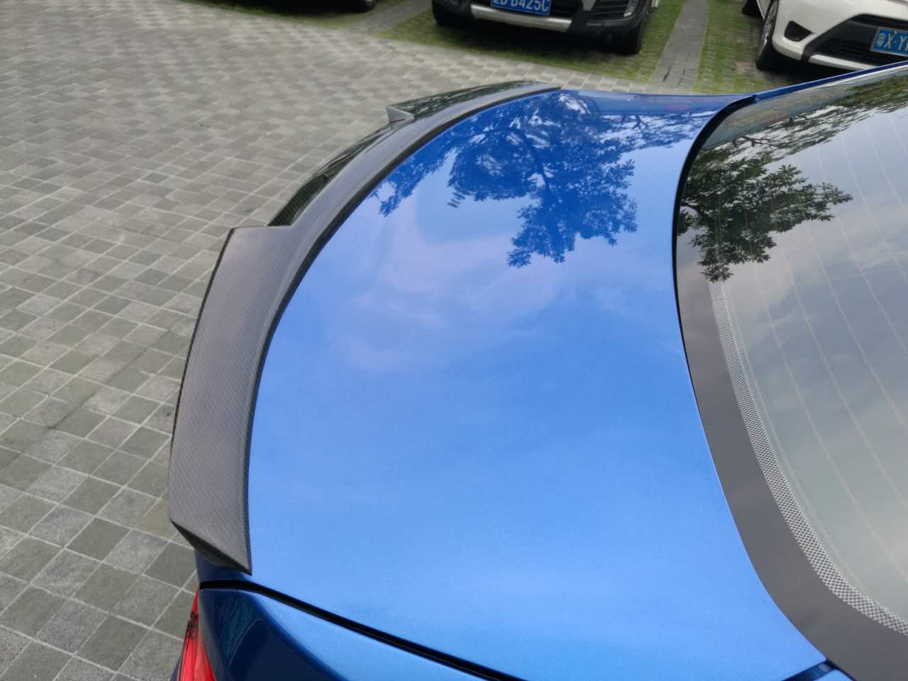 BMW F30 / F80 M4 Style Carbon Fiber Spoiler