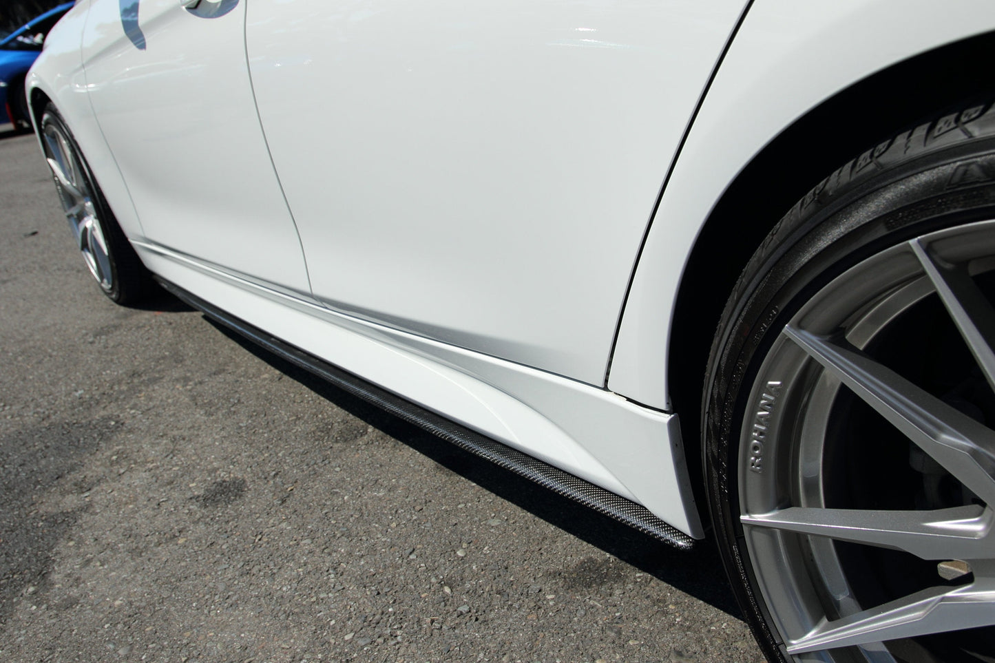 BMW F30 MSport MPerformance Style Carbon Fiber Side Skirts