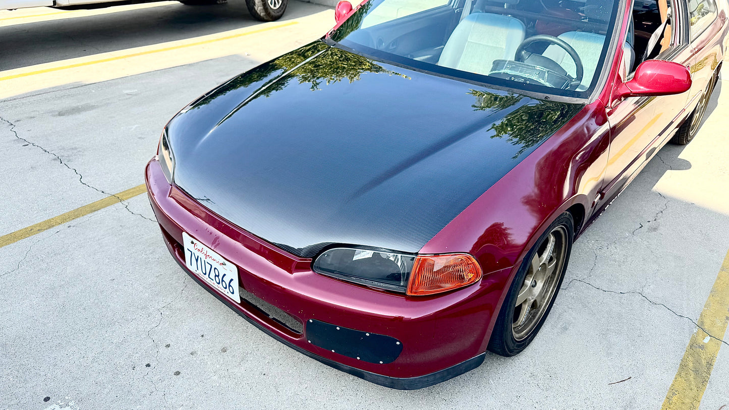 92-95 Honda Civic Carbon Fiber Hood