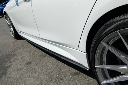 BMW F30 MSport MPerformance Style Carbon Fiber Side Skirts