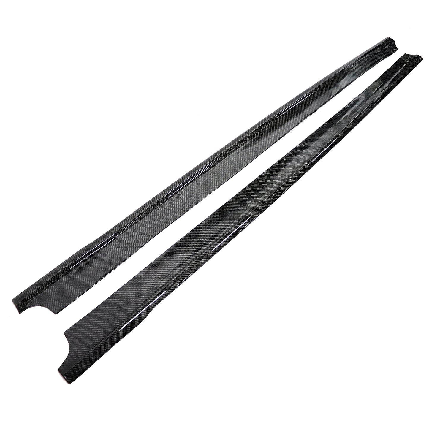 Type-AT Carbon Fiber Side Skirts for Toyota GR Supra MKV A90/A91