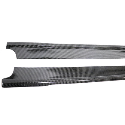 Type-AT Carbon Fiber Side Skirts for Toyota GR Supra MKV A90/A91