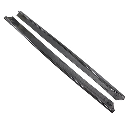 Type-AT Carbon Fiber Side Skirts for Toyota GR Supra MKV A90/A91