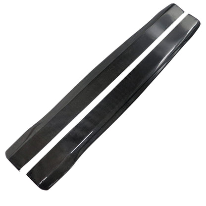 Type-DP Carbon Fiber Side Skirts for Toyota GR Supra MKV A90/A91