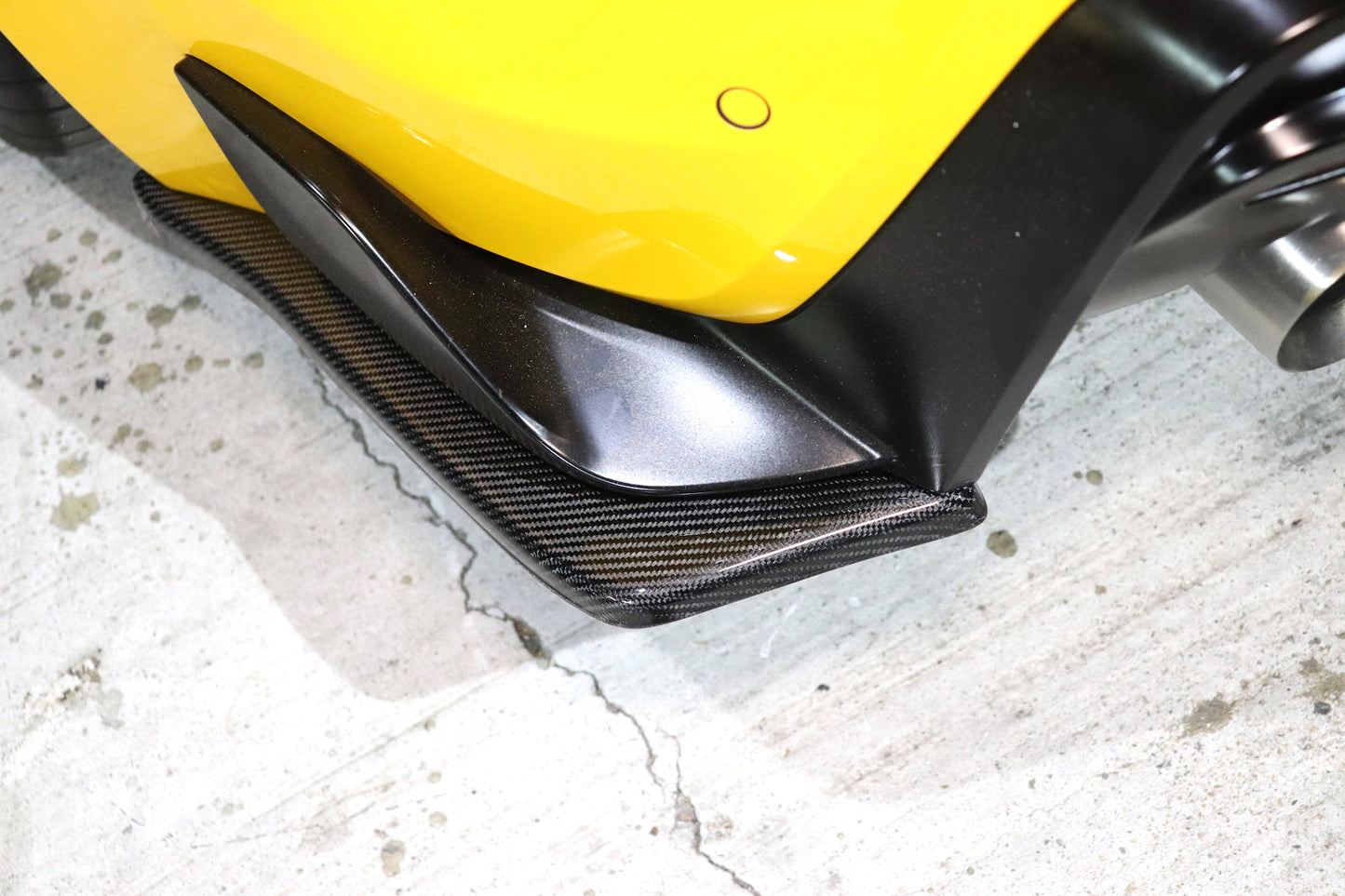Type-MT Carbon Fiber Rear Lip for Toyota GR Supra MKV A90/A91