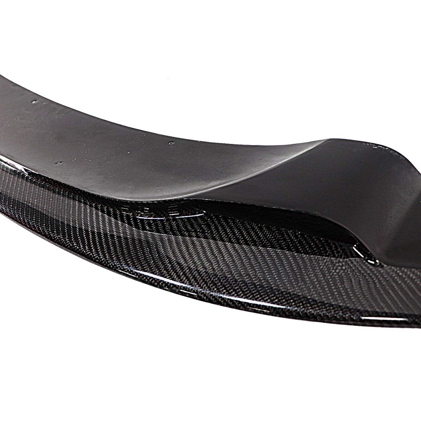 Type-V Open Scoop Carbon Fiber Front Lip for BMW 1M Coupe