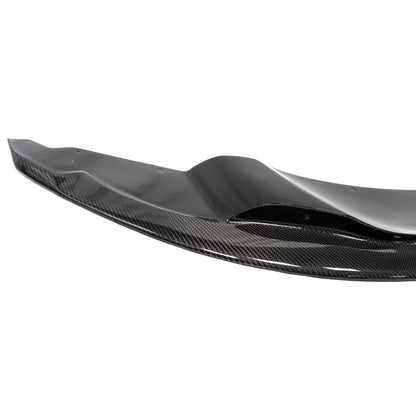 Type-V Closed Scoop Carbon Fiber Front Lip for BMW 1M Coupe