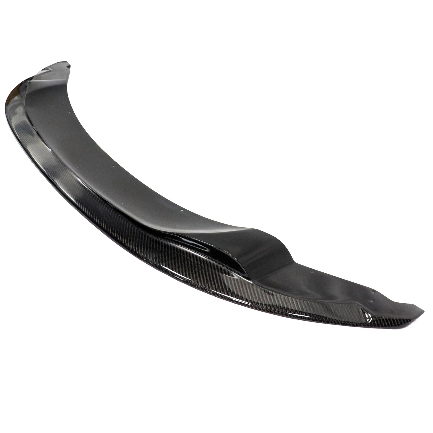 Type-V Closed Scoop Carbon Fiber Front Lip for BMW 1M Coupe