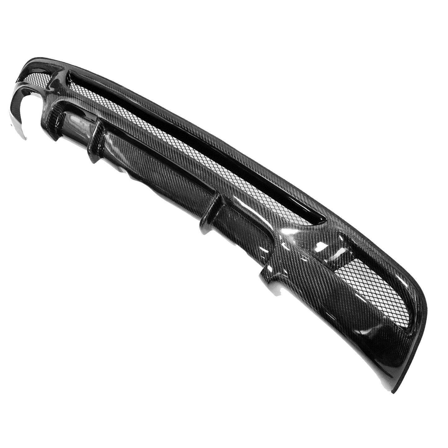 Type-P Carbon Fiber Rear Diffuser for BMW 1 Series E82 / E88 MTech