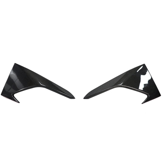 Type-OE Carbon Fiber Front Upper Bumper Splitters for BMW M2 F87