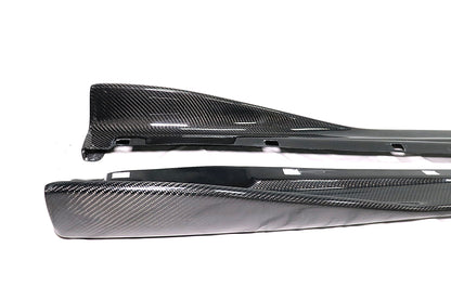 Type-CS Carbon Fiber Side Skirts for Subaru WRX (2004-2007)