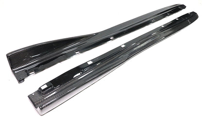 Type-CS Carbon Fiber Side Skirts for Subaru WRX (2004-2007)