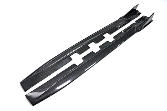 Type-AD Carbon Fiber Side Skirts for Toyota GR86 ZN8 / Subaru BRZ ZD8