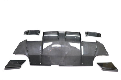 Type-VR Carbon Fiber Rear Diffuser for Subaru WRX/STi (2008-2014)