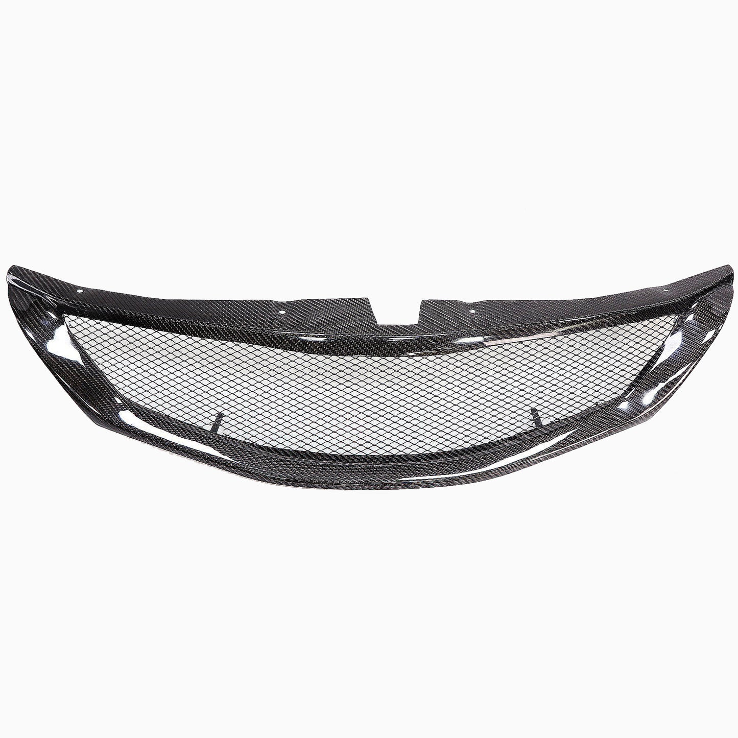 Type-J Carbon Fiber Front Grille for Subaru WRX/STi (2008-2011)