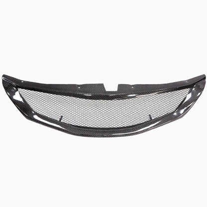 Type-J Carbon Fiber Front Grille for Subaru WRX/STi (2008-2011)