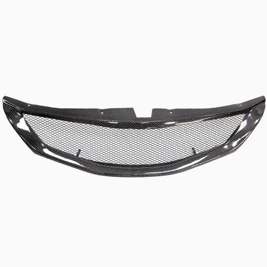 Type-J Carbon Fiber Front Grille for Subaru WRX/STi (2008-2011)