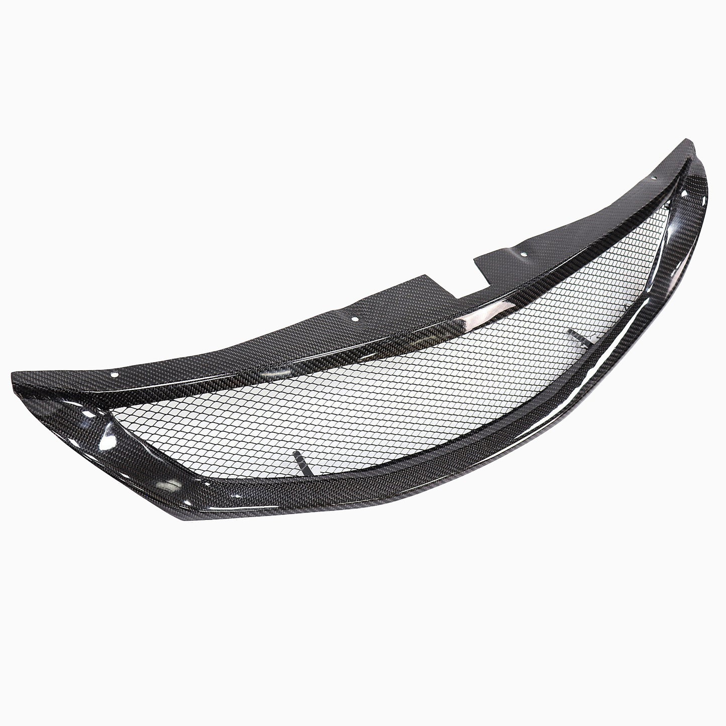 Type-J Carbon Fiber Front Grille for Subaru WRX/STi (2008-2011)