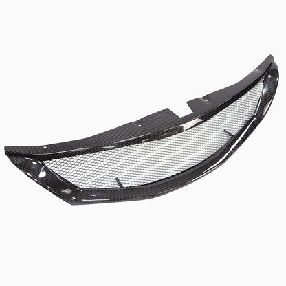 Type-J Carbon Fiber Front Grille for Subaru WRX/STi (2008-2011)