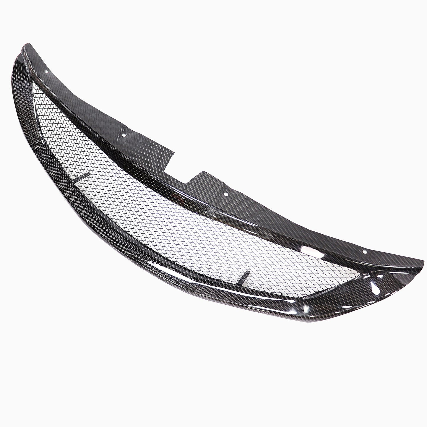 Type-J Carbon Fiber Front Grille for Subaru WRX/STi (2008-2011)
