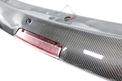 Type-ST Carbon Fiber Rear Roof Spoiler for Subaru WRX/STi (2008-2014)