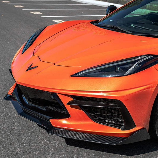 Type-5VM Carbon Fiber Front Lip for Corvette C8