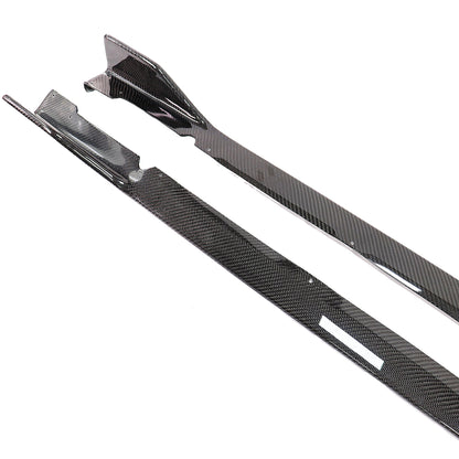 Type-D Carbon Fiber Side Skirts for Subaru WRX VA