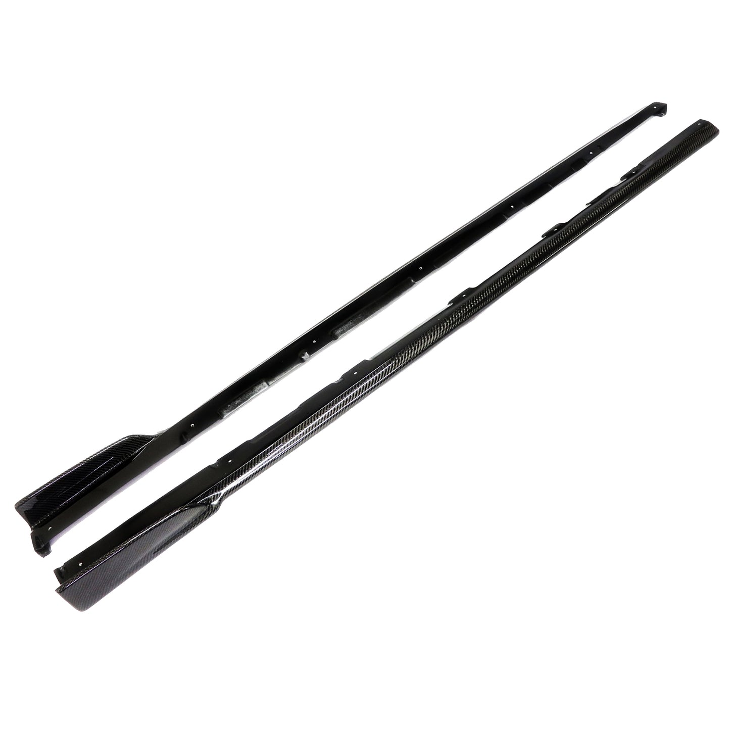 Type-CS Spec II Carbon Fiber Side Skirts for Subaru WRX VA