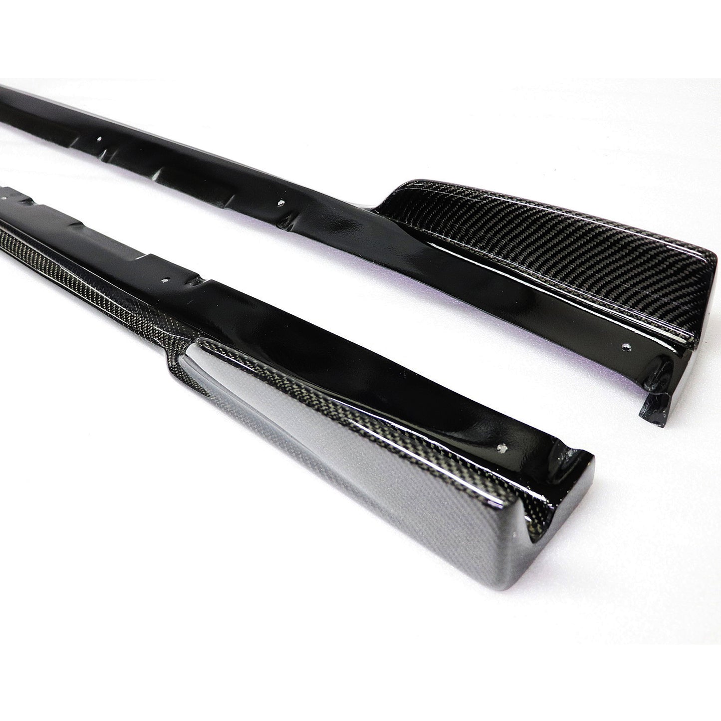 Type-CS Spec II Carbon Fiber Side Skirts for Subaru WRX VA