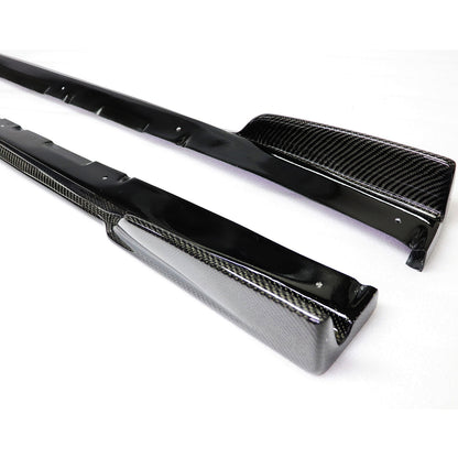 Type-CS Spec II Carbon Fiber Side Skirts for Subaru WRX VA