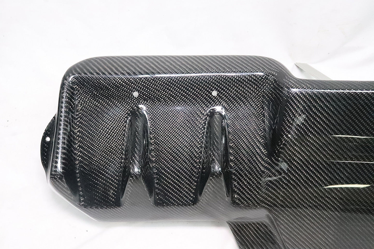 Type-HT Carbon Fiber Rear Diffuser Lower Lip for Subaru WRX VA