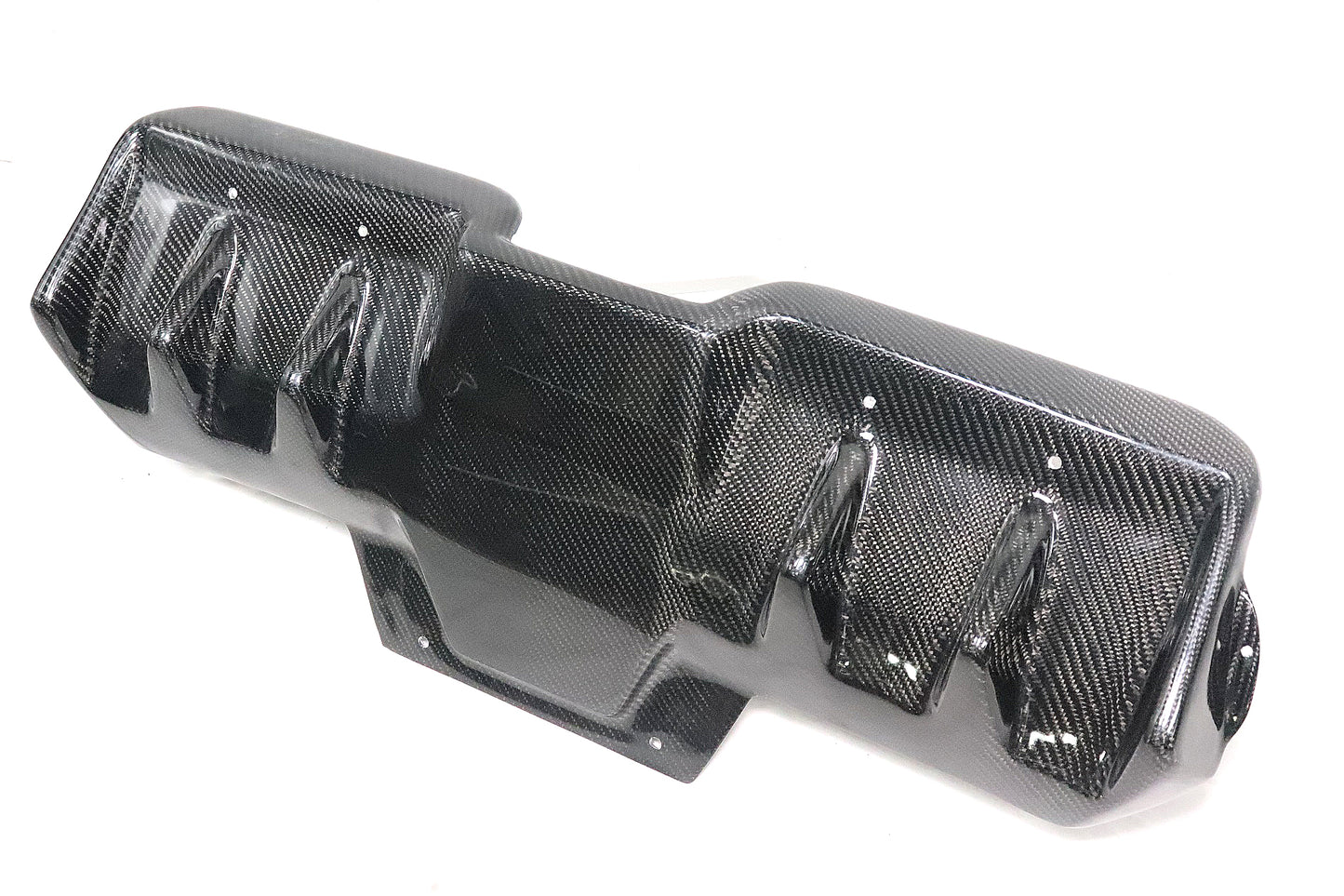 Type-HT Carbon Fiber Rear Diffuser Lower Lip for Subaru WRX VA